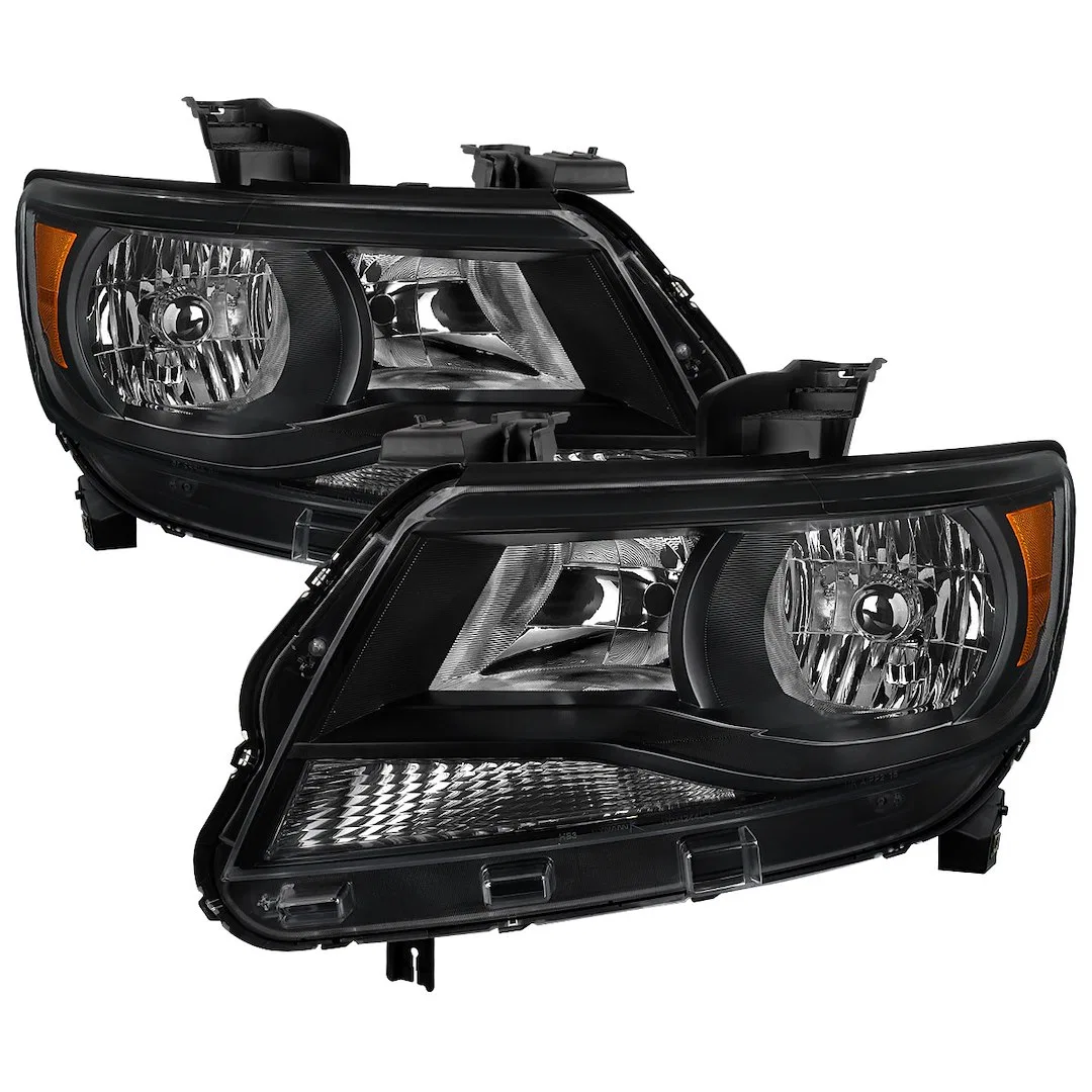 2LH-COL15JM-RS – SPEC-D TUNIN Headlight Assembly, Halogen Bulb Reflector Type High Beam With Low Beam Daytime Running...